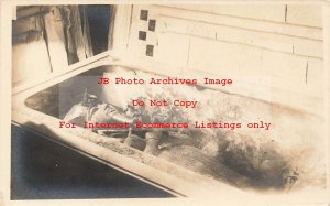 Egypt, Valley Of The Kings, RPPC, King Tut Sarcophagus, Photo