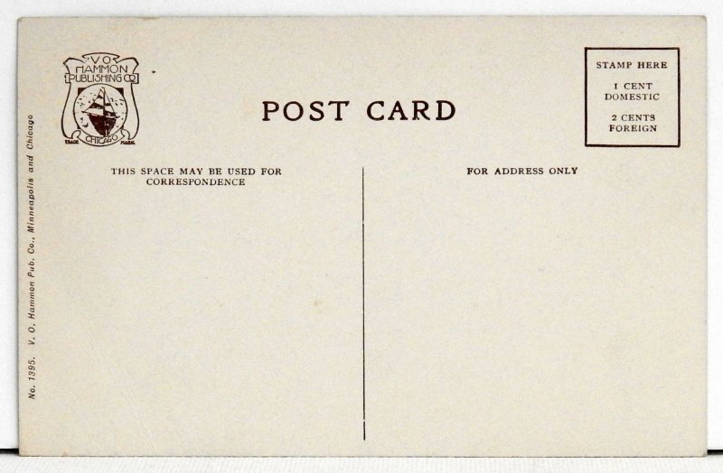 Tropical Lily Pond, Como Park, St. Paul, Minn. postcard