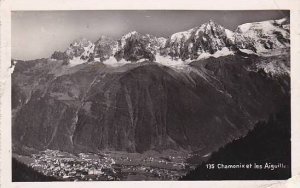 France Chamonix Mont Blanc et les Aguilles Photo