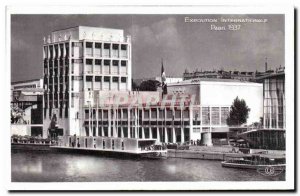 Postcard Old Paris International Exhibition in 1937 Pavilion of Italy