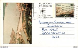 RSA South Africa Postal Stationery  to Doornfontein