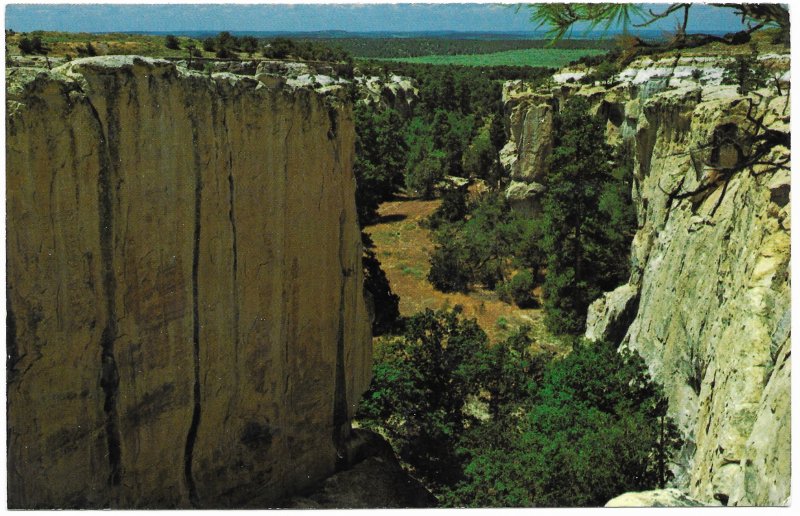 US  El Morro National Monument, New Mexico. unused. Beautiful.