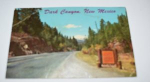 Dark Canyon New Mexico Postcard Curt Teich K.501 9CK2812