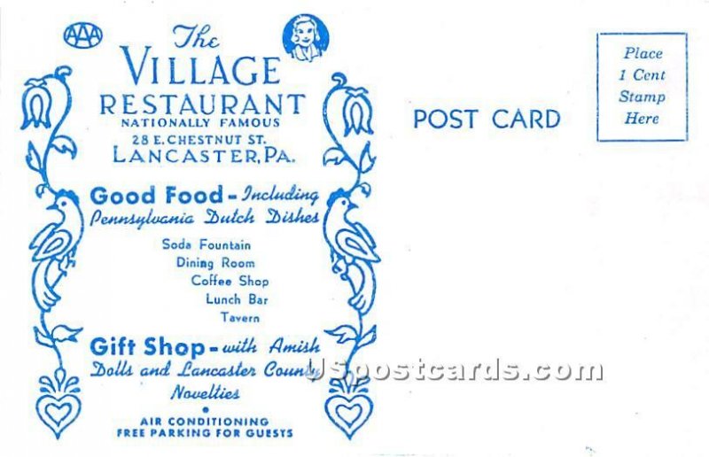 Village Restaurant - Lancaster, Pennsylvania PA  