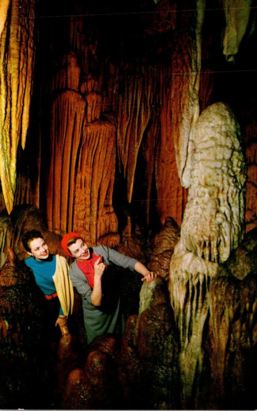 Virginia Caverns Of Luray Frozen Fountain