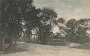 STOCKBRIDGE , Massachusetts, 1908 ; Interurban Trolley
