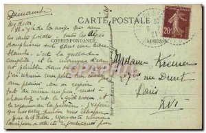 Old Postcard Aix les Bains General view Mount Margerias Basically Mont Blanc ...