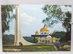 Masjid University Mosque Kuala Lumpur Malaysia Rare Vintage Postcard 1975