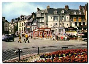 Modern Postcard Honfleur Place De La Porte De Rouen