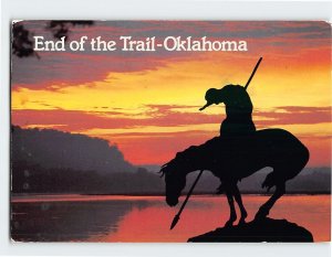 Postcard End of the Trail, Oklahoma 