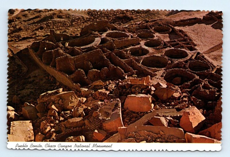 Pueblo Bonito Chaco Canyon National Monument NM Postcard United States New Mexico Other Postcard