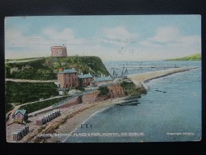 Ireland Co. Dublin HOWTH Ladies Bathing Place & Pier c1904 Postcard by F.F.& Co.