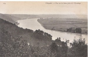 France Postcard - Villequier - Vue Sur la Seine Prise de I'Ermitage - Ref 5371A
