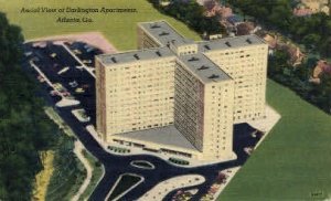 Aerial View of Darlington Apartments - Atlanta, Georgia GA