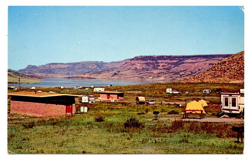 CO - Blue Mesa Reservoir. Elk Creek Campground