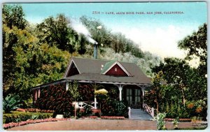 SAN JOSE, California CA ~ CAFE at ALUM ROCK PARK ca 1910s  Postcard