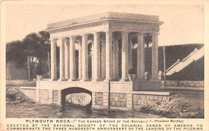 Plymouth Rock in Plymouth, MA