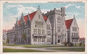 Illinois Chicago Ryerson Laboratory University Of Chicago 1921