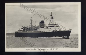 f2167 - British Railways Car Ferry - Maid of Kent - postcard