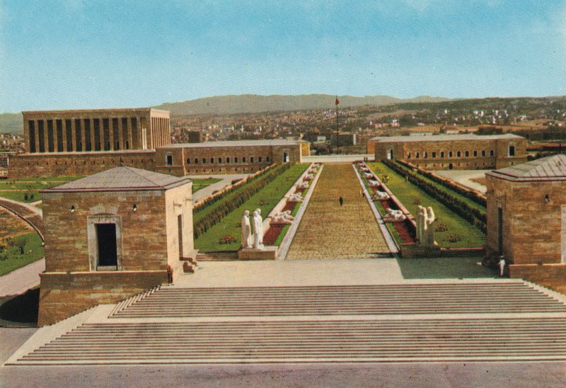 Anit Kabir The Mausoleum of Ataturk Turkey Postcard