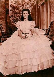 Vivien Leigh in Gone With the Wind Movie Postcard