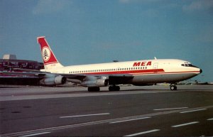 Airplanes MEA Middle East Airlines Boeing B-720-023B Roissy Airport Paris France