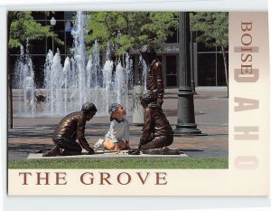 Postcard The Grove, Boise, Idaho