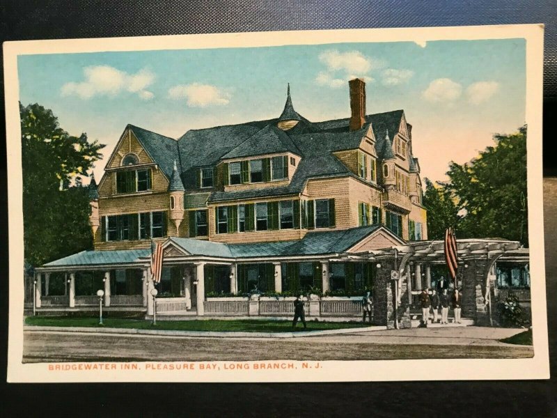 Vintage Postcard 1915-1930 Bridgewater Inn Pleasure Bay Long Branch New Jersey