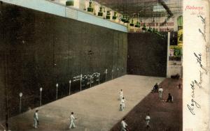 Cuba - Habana. The Sport of Jai Alai