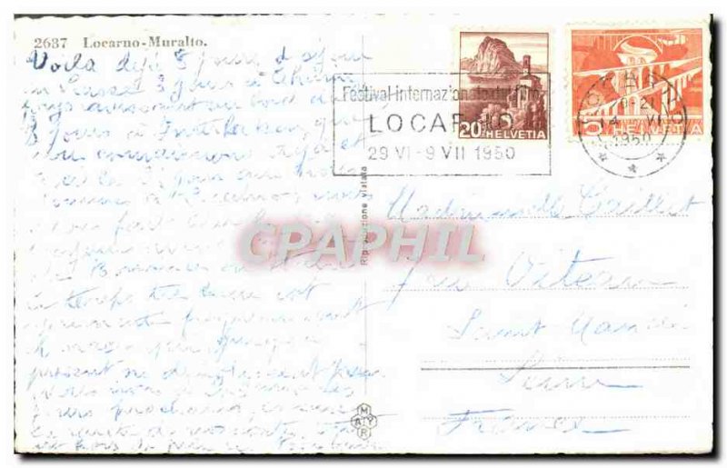 Modern Postcard Locarno Muralto