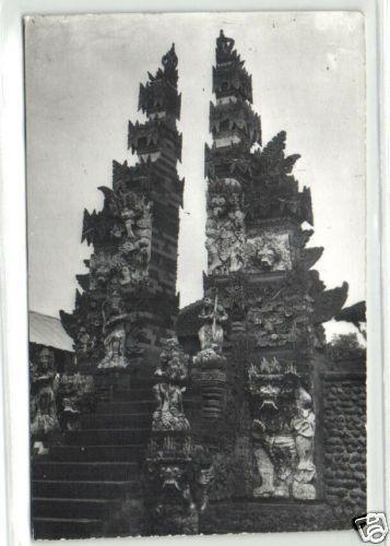 indonesia, BALI, Native Hindu Temple (1967) RPPC