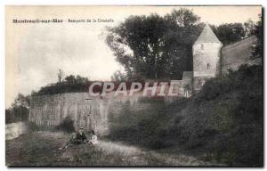 Montreuil sur Mer - Ramparts of the Citadel Old Postcard