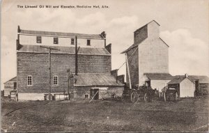 Medicine Hat AB Linseed Oil Mill & Elevator Unused Rumsey Postcard H55