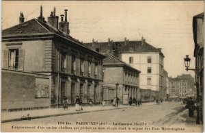 CPA PARIS 12e - 1298. La Caserne Reuilly (55878)