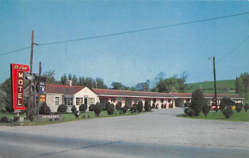 St. Clair Motel St. Clairsville, Ohio OH