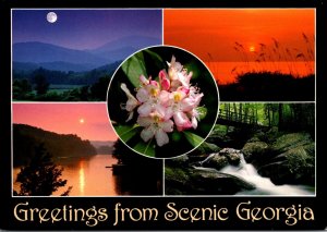 Georgia Multi View Greetings From Scenic Georgia