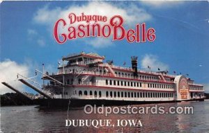 Dubuque Casino Belle Dubuque, Iowa USA Ship 1991 