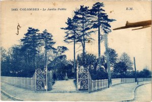CPA Colombes Le Jardin Public (1314230)