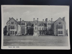 Sussex PARHAM HOUSE & PARK - Old RP Postcard