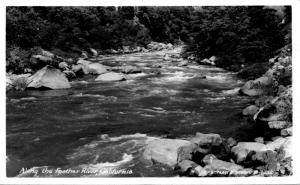 RPPC Along the Feather River, California Postcard Eastman Studio B4232 E01