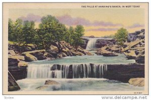 The Falls at Harding's Ranch, in West Texas, PU-1936