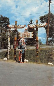 Indian Chief At Reservation Of Penobscot Tribe Old Town ME