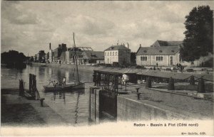 CPA Redon Bassin a flot (1236735)