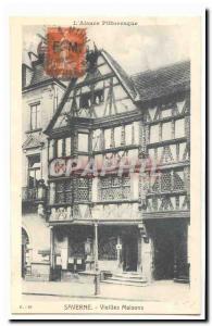 Saverne Old Postcard Old Houses