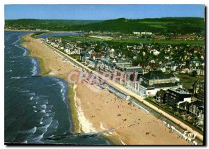 Postcard Moderne Cabourg Calvados General Aerial View of the seafront