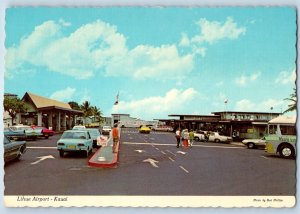 1960 Kauai Hawaii HI Vintage Postcard Lihue Airport Gateway to The Garden Island