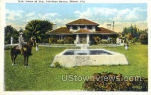 Home of Wm. Jennings Bryan - Miami, Florida FL