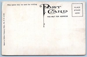 1910's SHORT LINE RAILROAD BRIDGE GREAT EGG HARBOR BAY to OCEAN CITY NJ POSTCARD