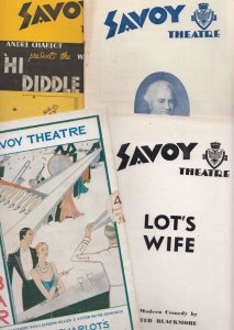 Lots Wife Hi Diddle Diddle Wonder Bar Musical 4x Savoy London Theatre Program...