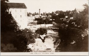 The Falls Elora Ontario ON Unused Real Photo Postcard F35